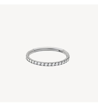 Anneau Emma 12mm - Nebuleuse Bijoux - Argenté
