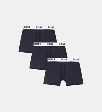 Lot de 3 boxers - BOSS Kidswear - Bleu cargo