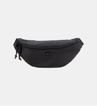 D-Pack-Sac banane en tissu au toucher satiné - Diesel - Noir