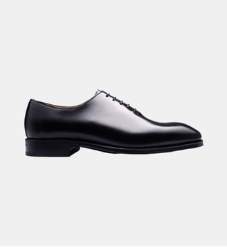 Richelieu cuir GIULIA - Finsbury - Noir