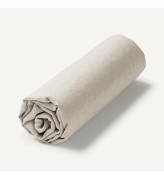 Drap-housse pour surmatelas lin lavé AM.PM
