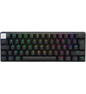 Clavier gamer sans fil G PRO X 60 LIGHTSPEED NOIR - Logitech - Noir
