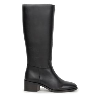 Bottes Zohra Cuir d Agneau - Bobbies - Noir