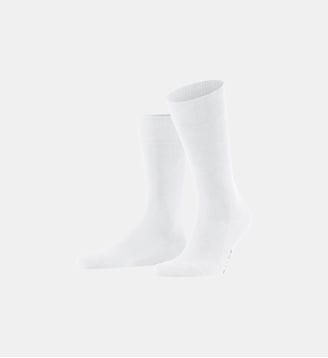 Chaussettes Family  - Falke - Blanc