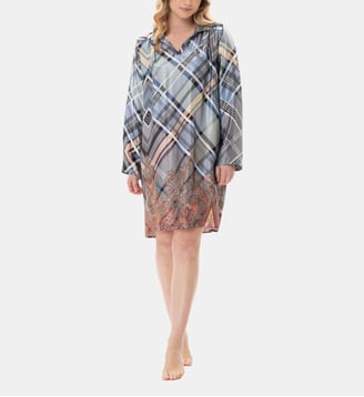 Chemise de nuit en viscose BRADLEY 101 - Lingerie Le Chat - Multicolore