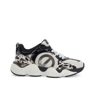 KRAZEE RUNNER W - BLANC CASSE/NOIR - No Name - Blanc