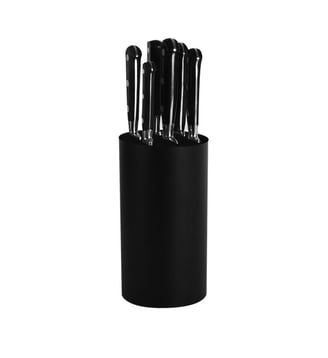 Bloc 6 Couteaux - Ideal Forge - Degrenne - Noir
