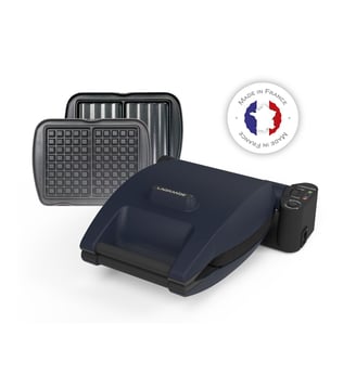 Gaufrier premium gaufres bleu abysse G + CM Lagrange