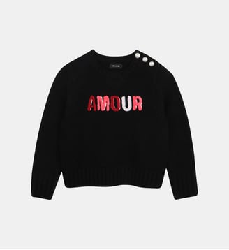 Pull à manches longues - Zadig&Voltaire Kids - Black