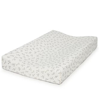 Housse de matelas à langer - Babyshower - Écru