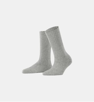 Chaussettes Pour Bottes Cosy Wool Boot Laine - Falke - Gris clair