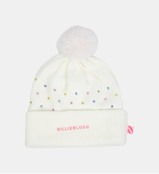 Bonnet à strass multicolors Billieblush