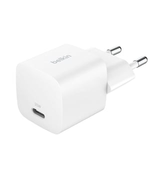 Chargeur 25W USB-C Blanc Belkin