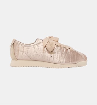 Sneakers Club-Low femme - Lacoste - Beige blanc