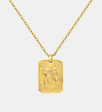 Collier Zodiaque Gémeaux Doré en Acier 316L - Phebus - Jaune