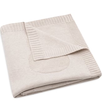 Couverture en tricot - Jollein - Beige