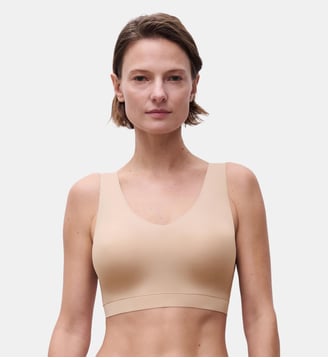 Brassière coques v neck seconde peau Chantelle