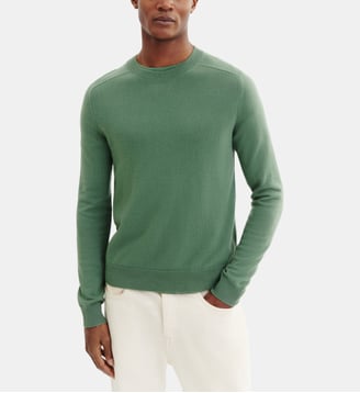 Pull col rond manches marteau - Bompard - Jade