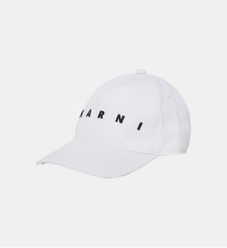 Casquette de baseball avec logo - Marni - Blanc