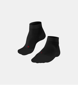 Chaussettes Courtes TE 4 Short Coton - Falke - Noir basic