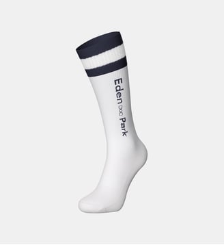 Chaussettes cannelées - Eden Park - Blanc