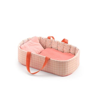 Pomea - Dormir - Couffin Pink Lines - Djeco - Multicolore