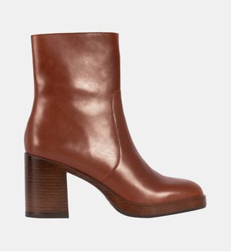 Bottines plateforme - Jules & Jenn - Camel