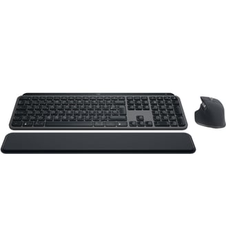 Clavier + Souris MX keys S avec repose poignet - Logitech - Standard