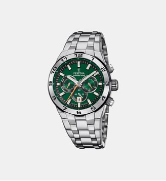 Montre Chrono bike Vert F20670/2 - Festina - Argenté
