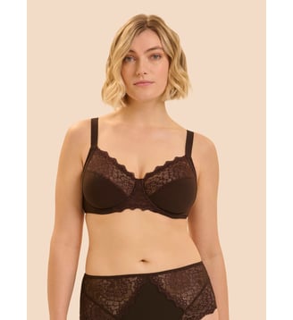 Soutien-gorge avec armature emboitant - Cacao - Simone Pérèle - Cacao