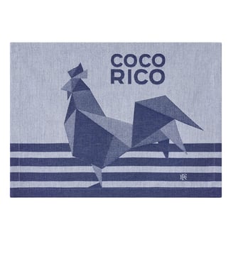 Lot de Coco-Rico - Le Jacquard Francais - Bleu