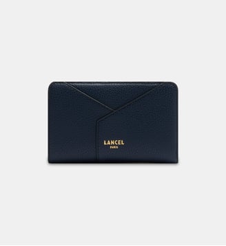 Portefeuille Enveloppe en cuir  - Lancel - Bleu foncé