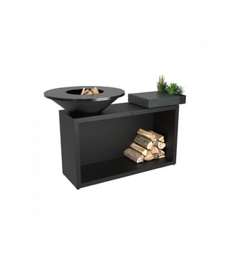 Brasero Island Black85 Ceramic Dark Grey OI3B85C - Ofyr - Noir