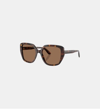 Lunettes de soleil Papillon DG4569 - Dolce & Gabbana - Havane