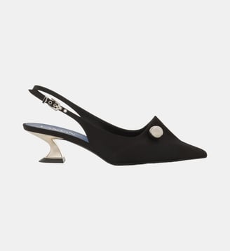 Slingback Affinity - Lanvin - Noir