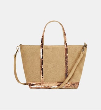 Cabas XS Zippé En Lin - Vanessa Bruno - Champagne