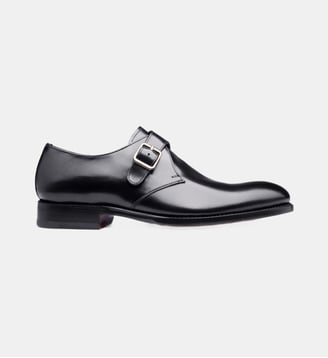 Chaussure Monk en cuir BECKETT - Finsbury - Noir