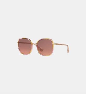 Lunettes de soleil Carré CH0031S - Chloé - Écaille