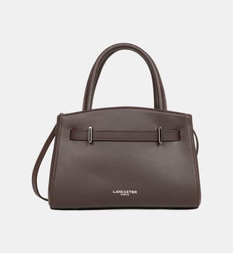 Petit sac à main Sierra FR en cuir - Lancaster - Marron foncé