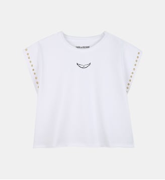 Tee-shirt manches courtes - Zadig&Voltaire Kids - Blanc