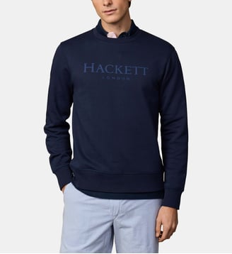 Sweat À Col Rond Avec Logo - Hackett London - Old navy