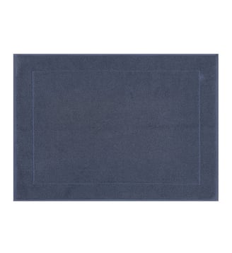 Tapis de bain Caresse - Le Jacquard Francais - Bleu orient