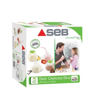 Pot XF102000 6 bouteilles yaourt à boire - Seb - Standard