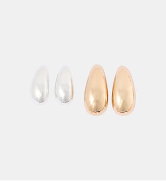 Set de 2 boucles d'oreilles gouttes - Balaboosté - Doré