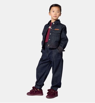 Tee-shirt manches courtes - Lanvin Kids - Pourpre