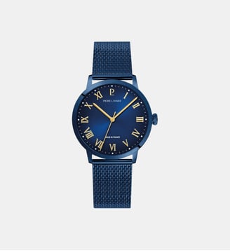 Montre Interval Bleu 256G469 - Pierre Lannier - Bleu foncé