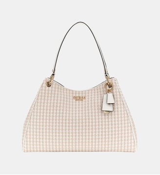 Sac cabas Mirema tressé - Guess - Multi blanc