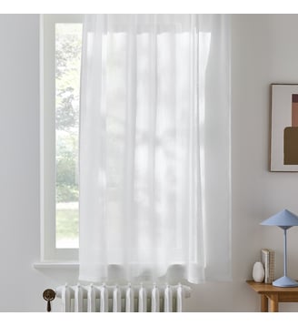 Voilage radiateur à galon fronceur et wave La Redoute Interieurs