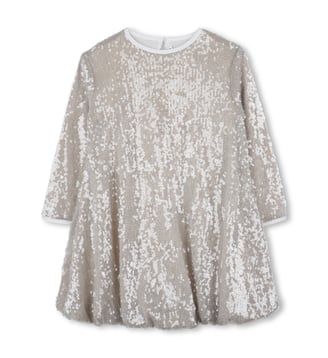 Robe à manches longues - Billieblush - Doré clair