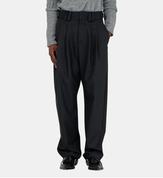 Pantalon ajusté avec détail en denim Diesel